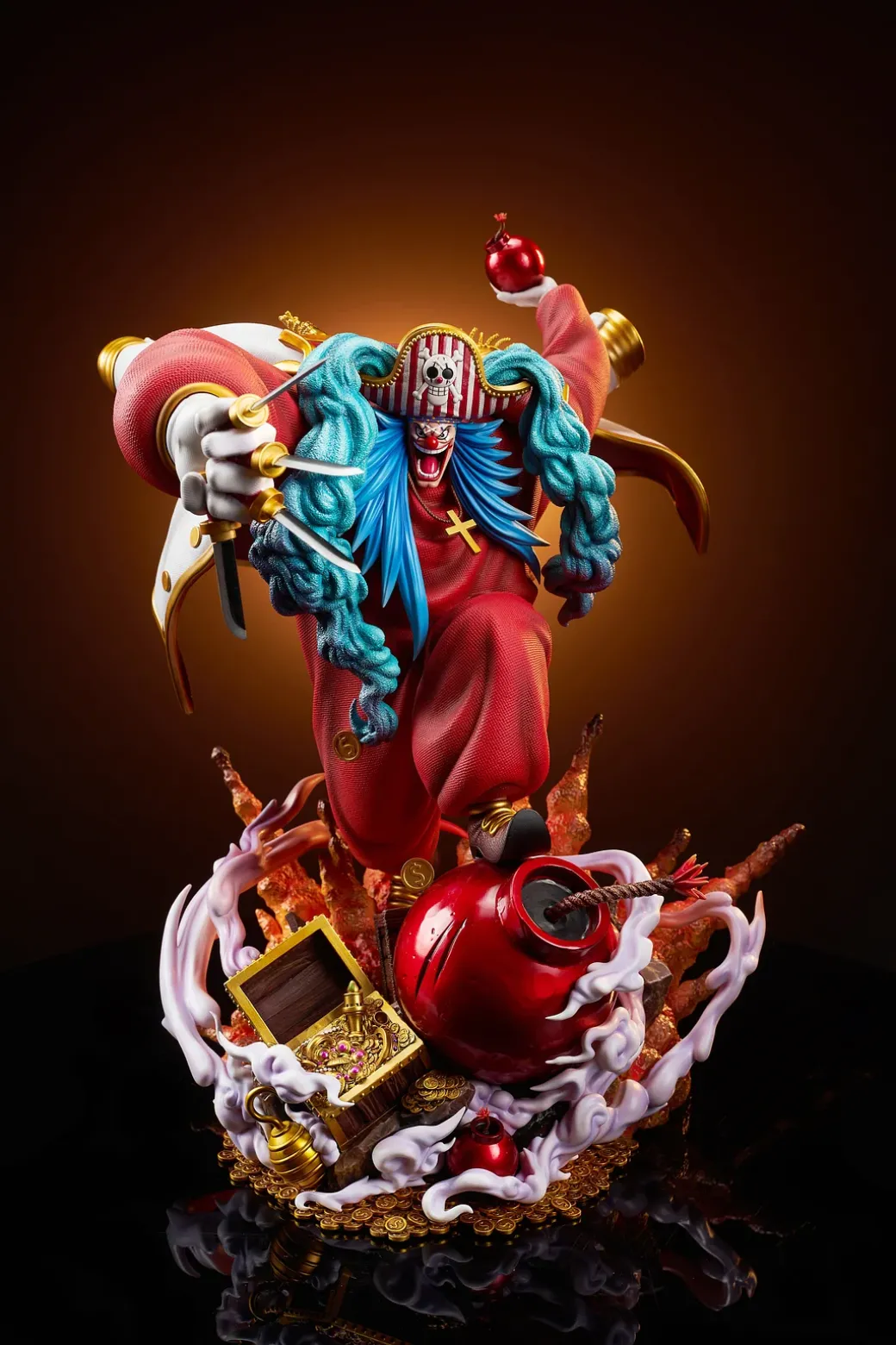 Buggy the Star Clown with LED - ONE PIECE Resin Statue - Two Percent Studio