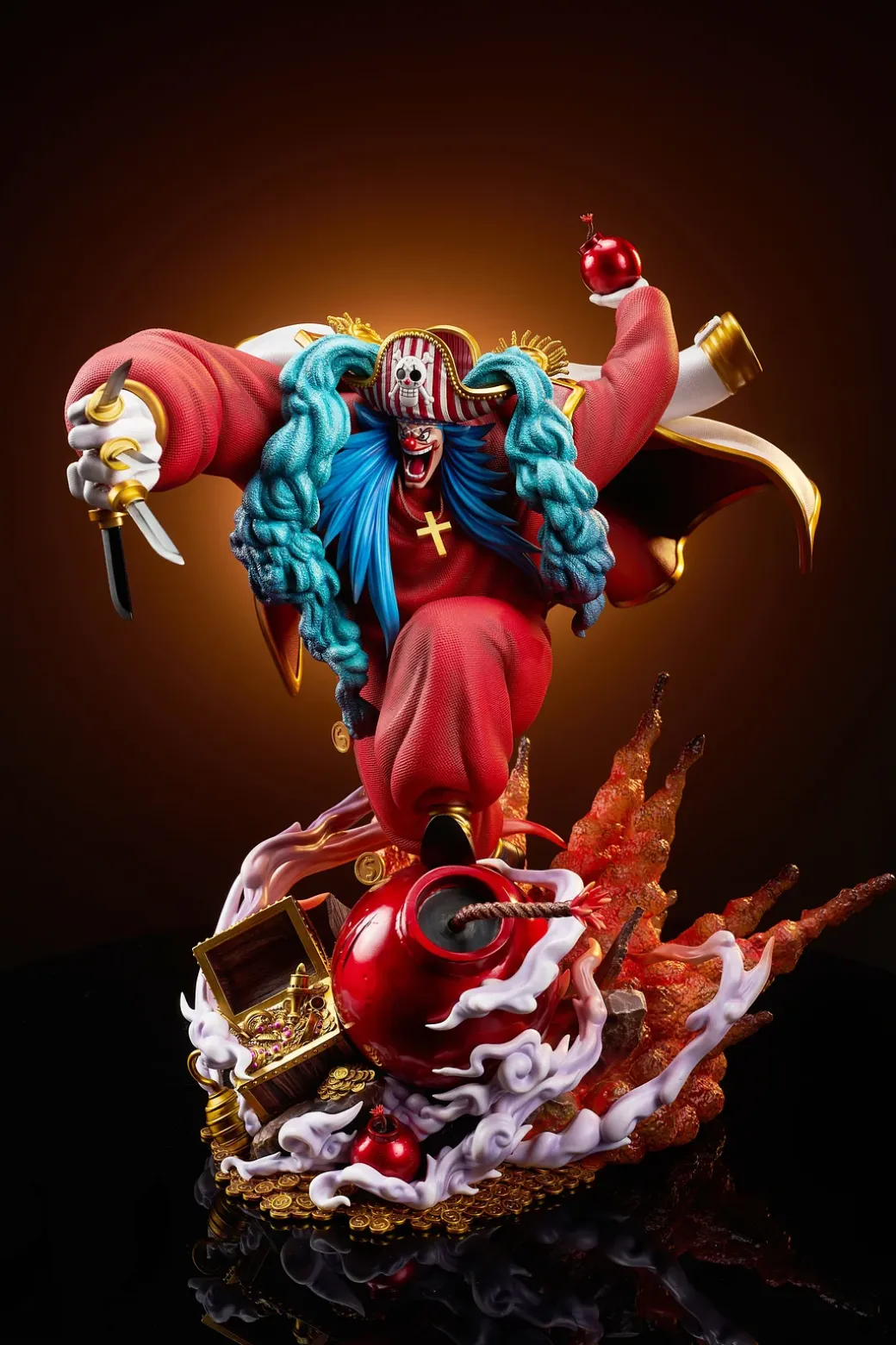 Buggy the Star Clown with LED - ONE PIECE Resin Statue - Two Percent Studio