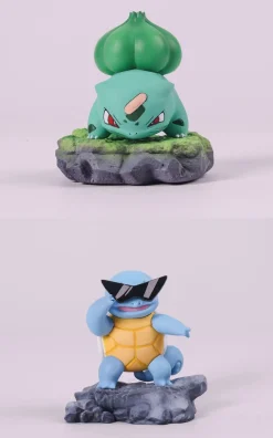 Bulbasaur & Squirtle - Pokemon Resin Statue - YT Studio