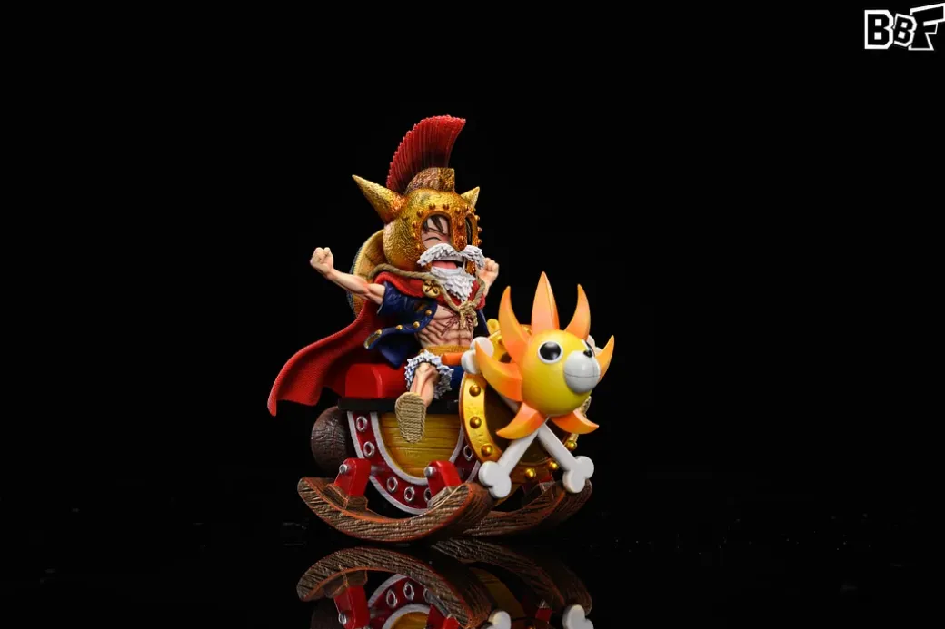 Bull Riding Monkey D. Luffy & Rocking Boat Lucy - ONE PIECE Resin Statue - BBF Studios