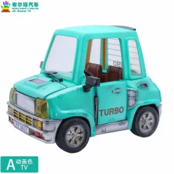 Bulma's Car with LED - Dragon Ball Resin Statue - JacksDo Studios