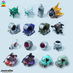 Bulma's Car with LED - Dragon Ball Resin Statue - JacksDo Studios
