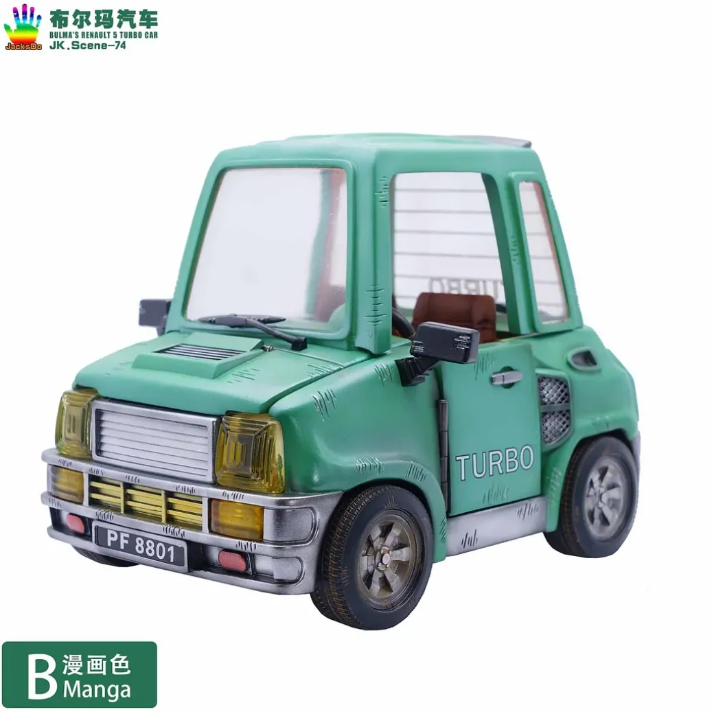 Bulma's Car with LED - Dragon Ball Resin Statue - JacksDo Studios