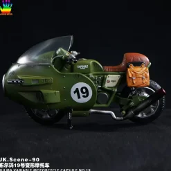 Bulma's Variable Motorcycle No.19 with LED - Dragon Ball Resin Statue - JacksDo Studios