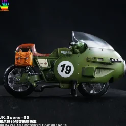 Bulma's Variable Motorcycle No.19 with LED - Dragon Ball Resin Statue - JacksDo Studios