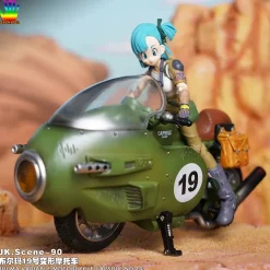 Bulma's Variable Motorcycle No.19 with LED - Dragon Ball Resin Statue - JacksDo Studios