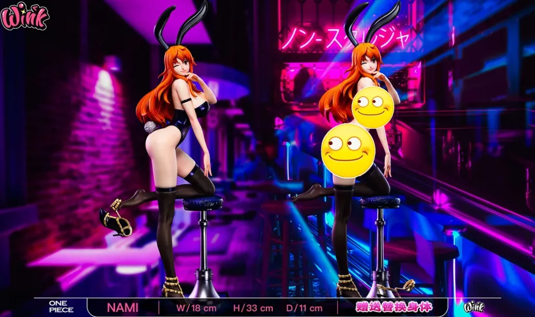 Bunny Girl Ver. Nami - ONE PIECE Resin Statue - Wink Studio