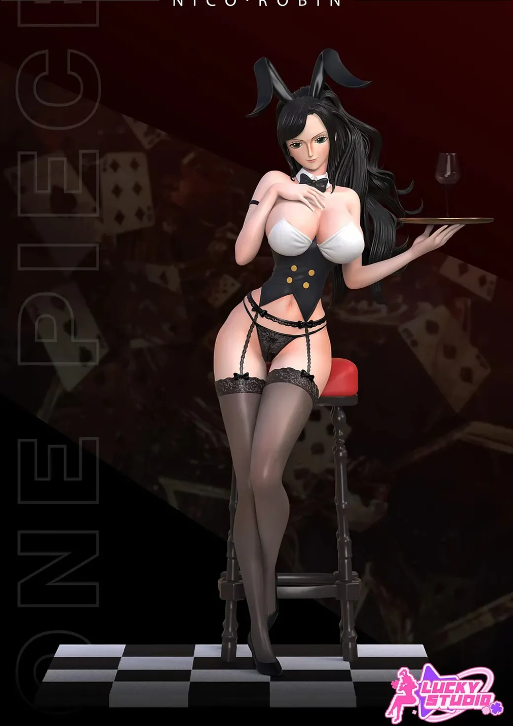 Bunny Girl Ver. Nico Robin - ONE PIECE Resin Statue - Lucky-Studio