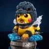 Burning Godzilla Cosplay Pikachu - Pokemon Godzilla Resin Statue - HARD SHELL Studios