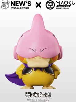 Buu Cosplay Psyduck - Dragon Ball Pokemon Resin Statue - New's Studio