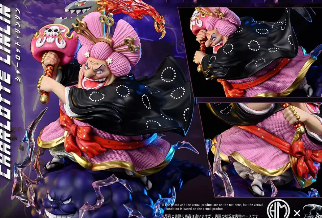 BWFC & POP Max Scale Onigashima Big Mom Charlotte Linlin - ONE PIECE Resin Statue - HM Studios