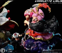 BWFC & POP Max Scale Onigashima Big Mom Charlotte Linlin - ONE PIECE Resin Statue - HM Studios