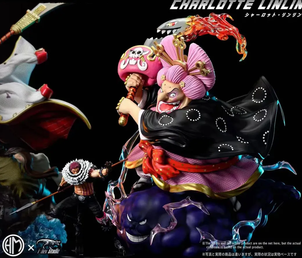 BWFC & POP Max Scale Onigashima Big Mom Charlotte Linlin - ONE PIECE Resin Statue - HM Studios