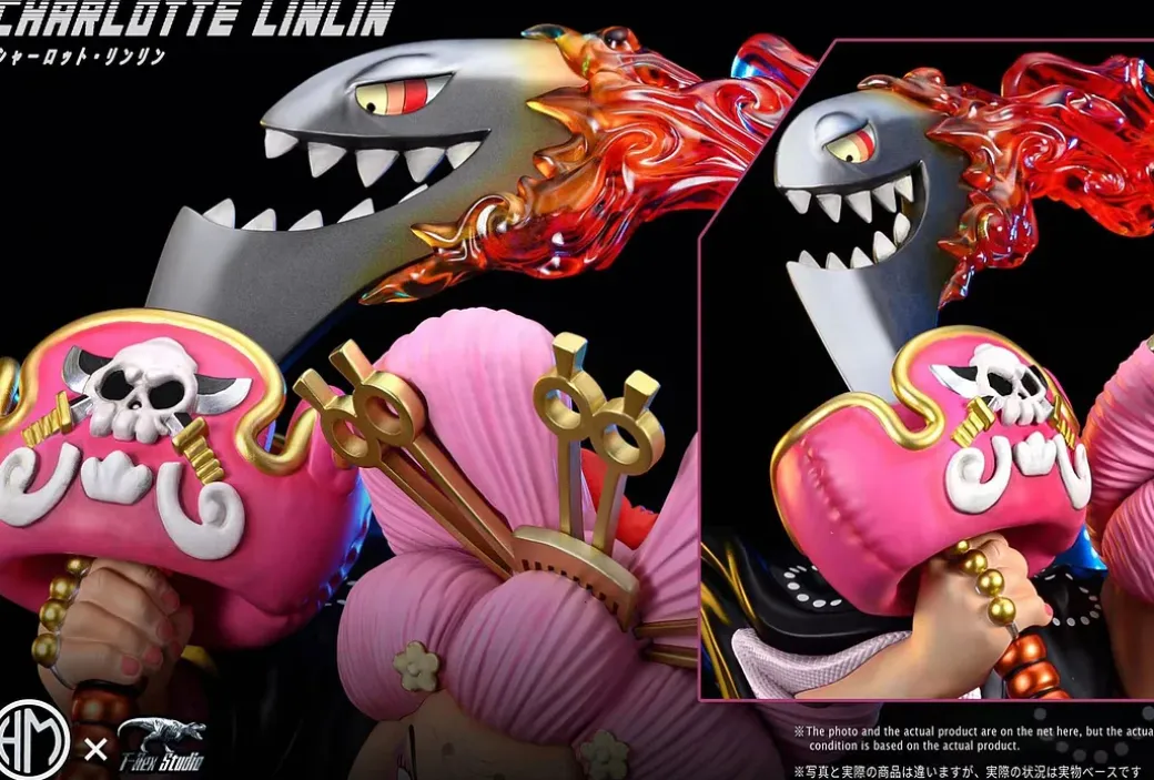 BWFC & POP Max Scale Onigashima Big Mom Charlotte Linlin - ONE PIECE Resin Statue - HM Studios