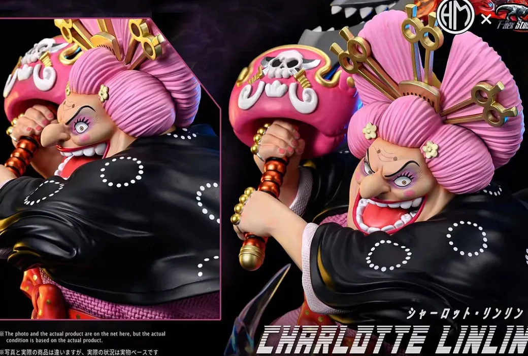 BWFC & POP Max Scale Onigashima Big Mom Charlotte Linlin - ONE PIECE Resin Statue - HM Studios