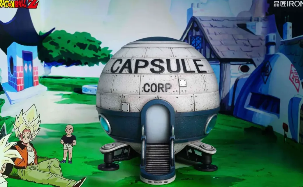Capsule Corporation Spaceship - Dragon Ball Resin Statue - IRON Studios