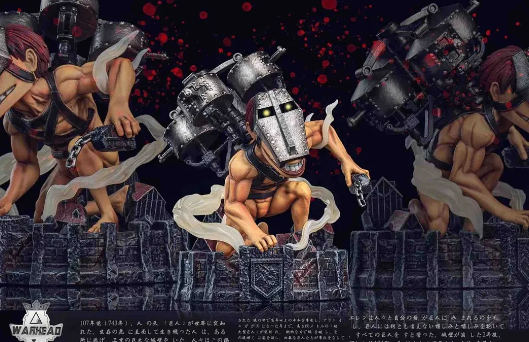 Cart Titan - Attack On Titan Resin Statue - Warhead Studios