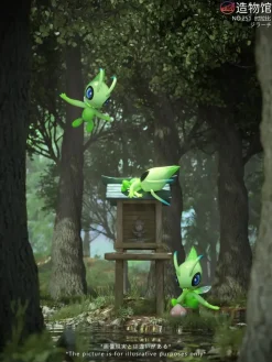 Celebi Set - Pokemon Statue - ZaoWuGuan Studio