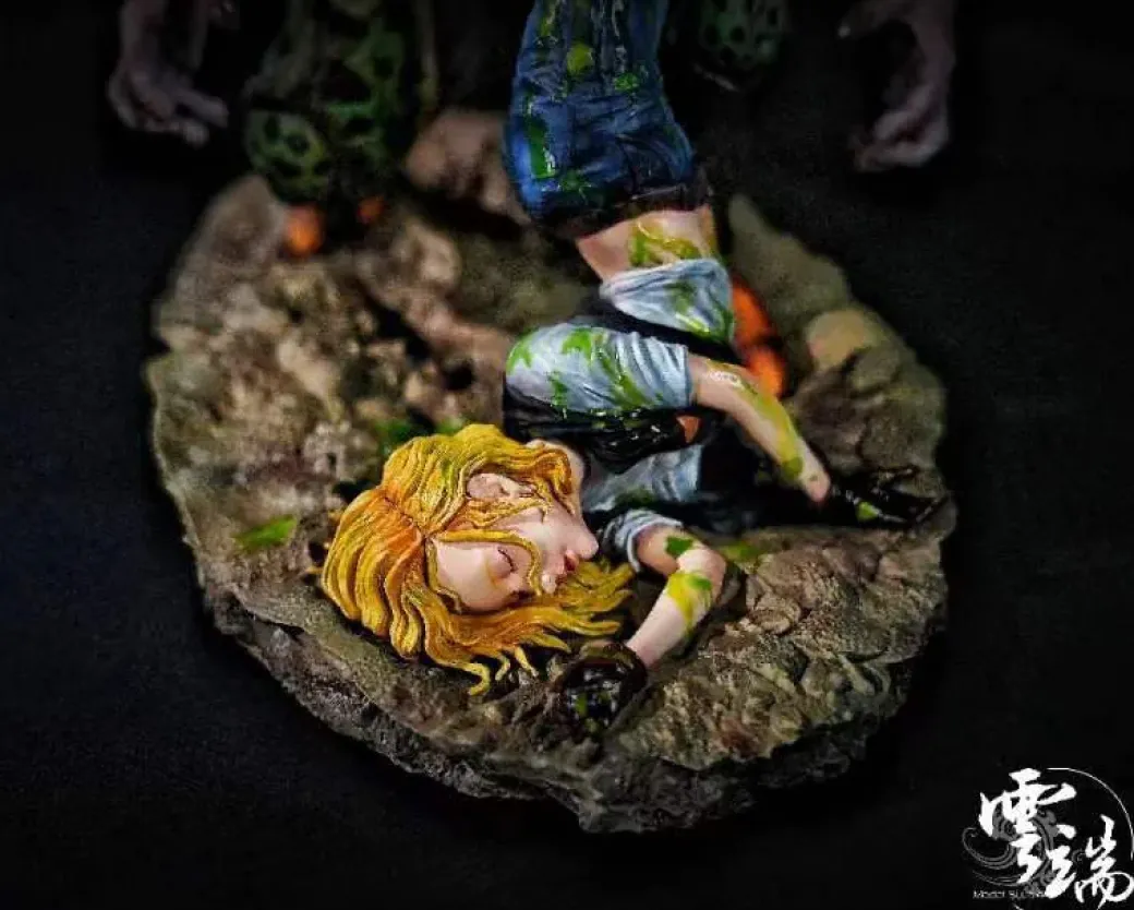 Cell & Android 18 - Dragon Ball Resin Statue - Model Studio