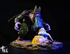 Cell & Android 18 - Dragon Ball Resin Statue - Model Studio