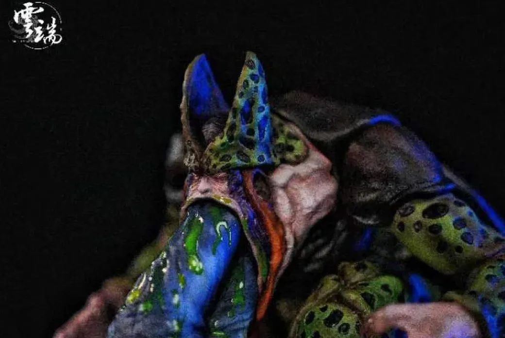 Cell & Android 18 - Dragon Ball Resin Statue - Model Studio