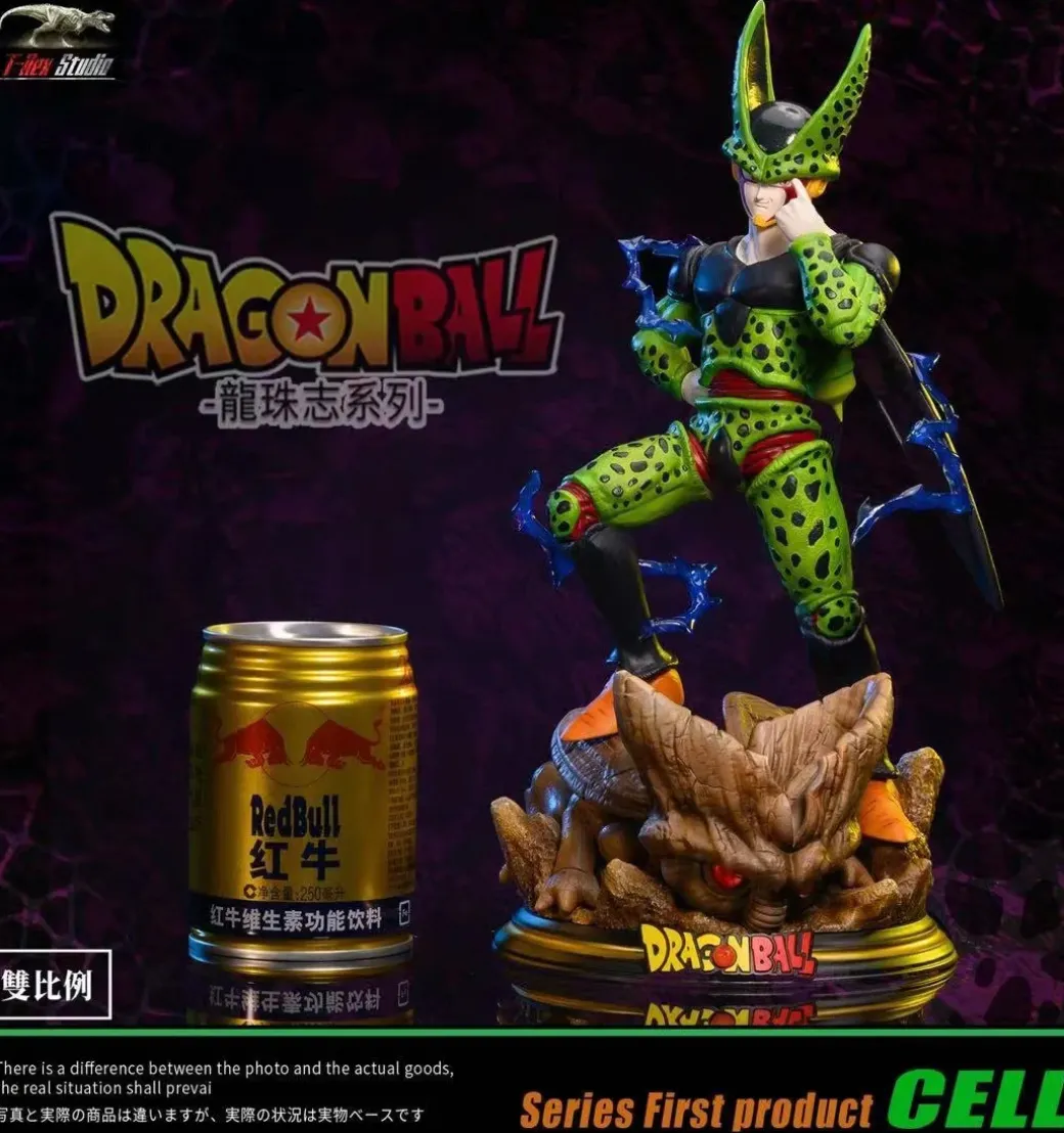 Cell With LED - Dragon Ball Resin Statue - T-Rex Studios