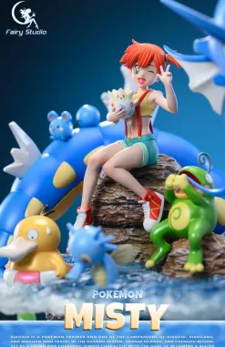 Character Ecological Scene 001 Misty - Pokemon Resin Statue - Fairy Studio