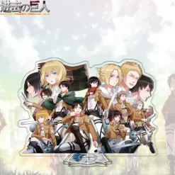 Characters of Attack on Titan Series Acrylic Stand Display - Free Shipping - Attack on Titan