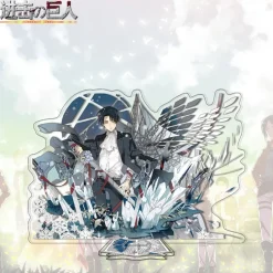 Characters of Attack on Titan Series Acrylic Stand Display - Free Shipping - Attack on Titan