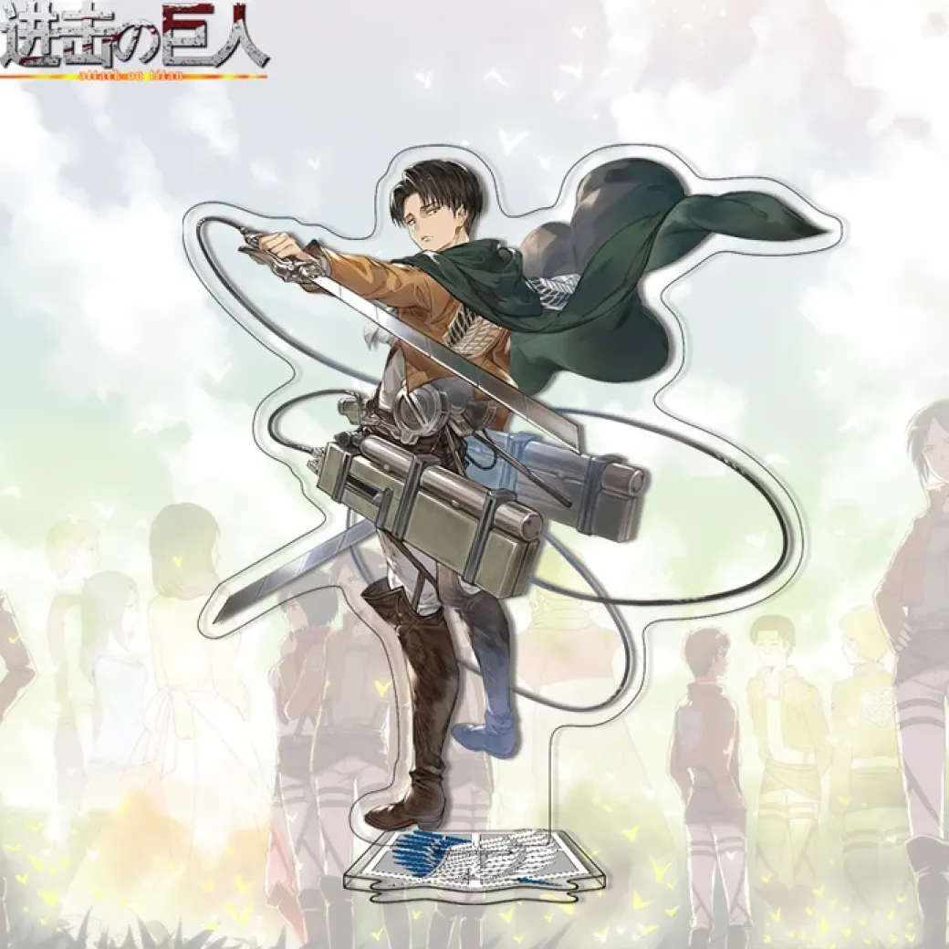 Characters of Attack on Titan Series Acrylic Stand Display - Free Shipping - Attack on Titan
