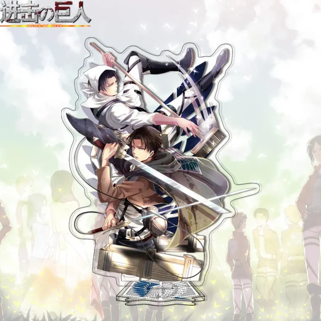 Characters of Attack on Titan Series Acrylic Stand Display - Free Shipping - Attack on Titan