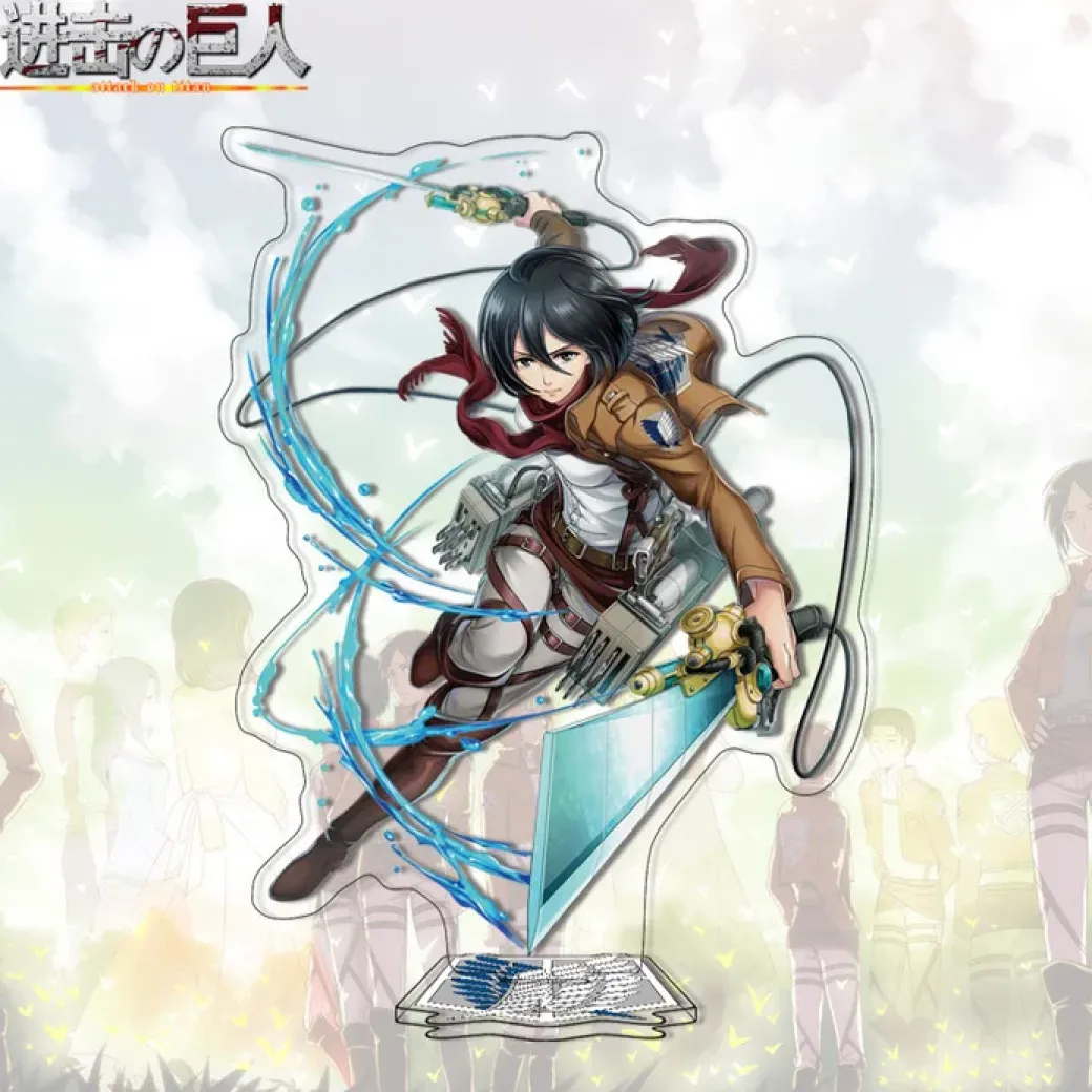 Characters of Attack on Titan Series Acrylic Stand Display - Free Shipping - Attack on Titan