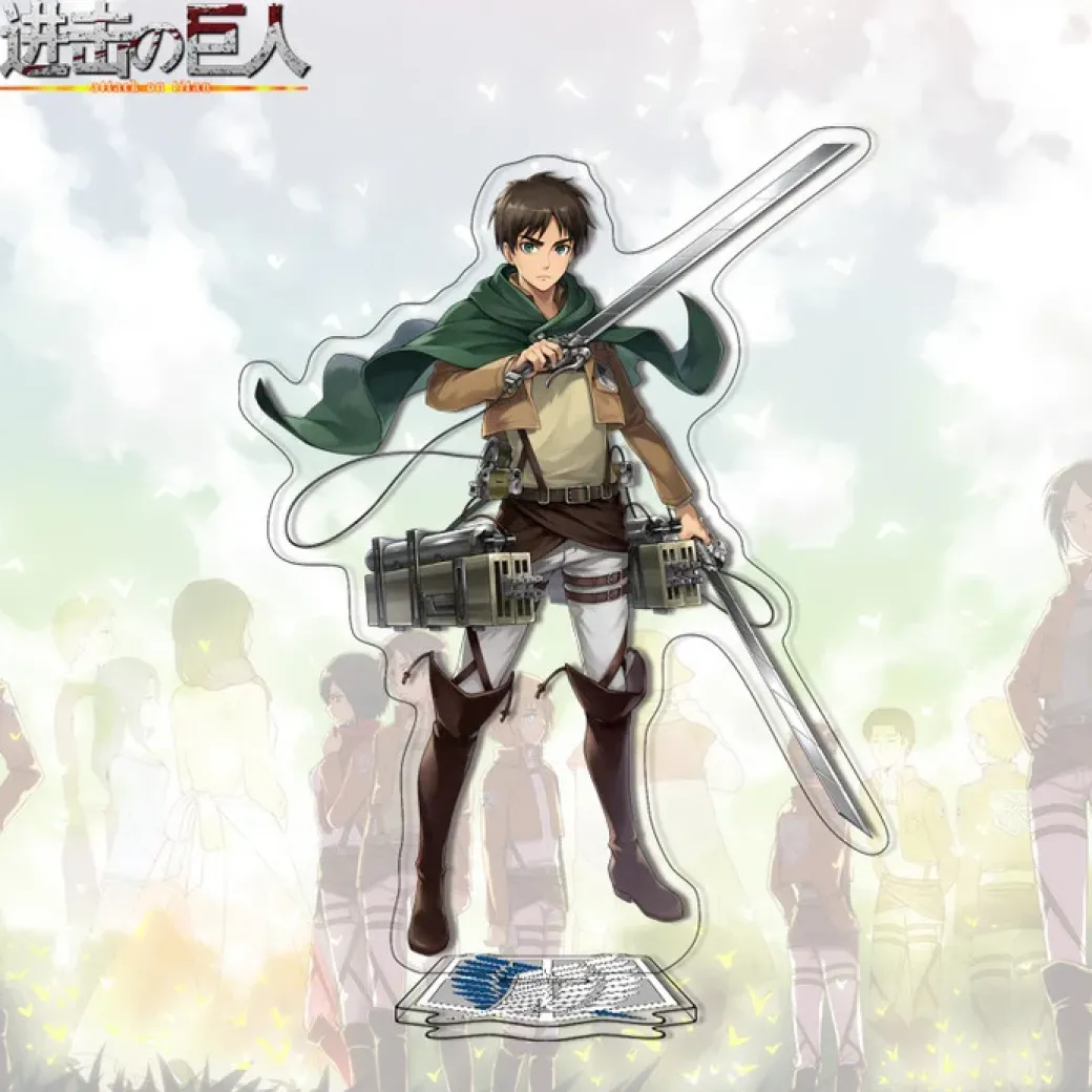 Characters of Attack on Titan Series Acrylic Stand Display - Free Shipping - Attack on Titan