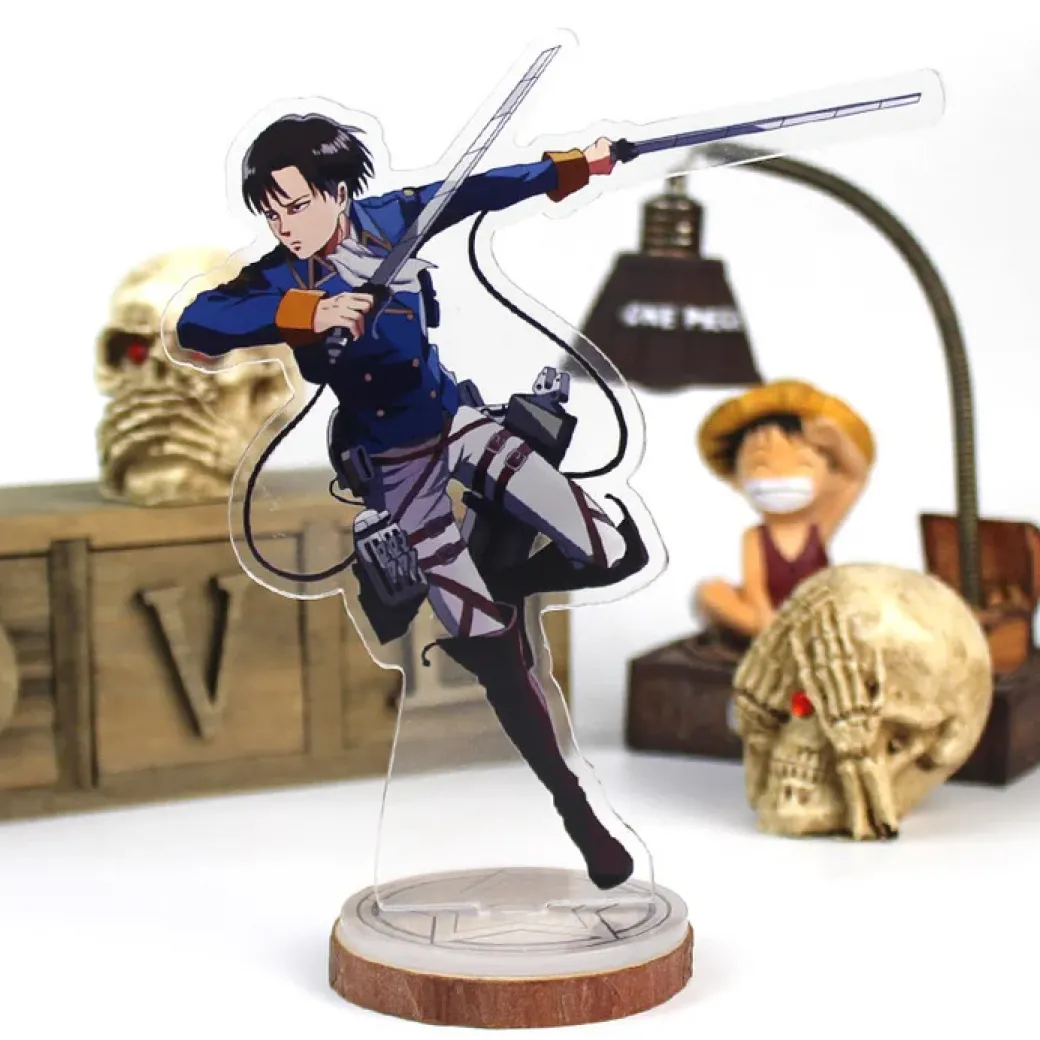 Characters of Attack on Titan Series Acrylic Stand Display - Free Shipping - Attack on Titan