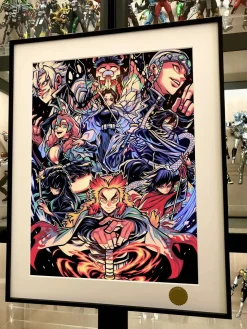 Characters of Demon Slayer: Kimetsu No Yaiba Decorative Painting - Demon Slayer: Kimetsu No Yaiba - Xingkong Studio