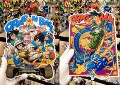Characters of Dragon Ball & Son Goku Frame Decoration/Fridge Magnet - Dragon Ball Resin Statue - Xingkong Studio