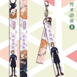 Characters of Jujutsu Kaisen Streamer Bell Key Chain - Free Shipping - Jujutsu Kaisen