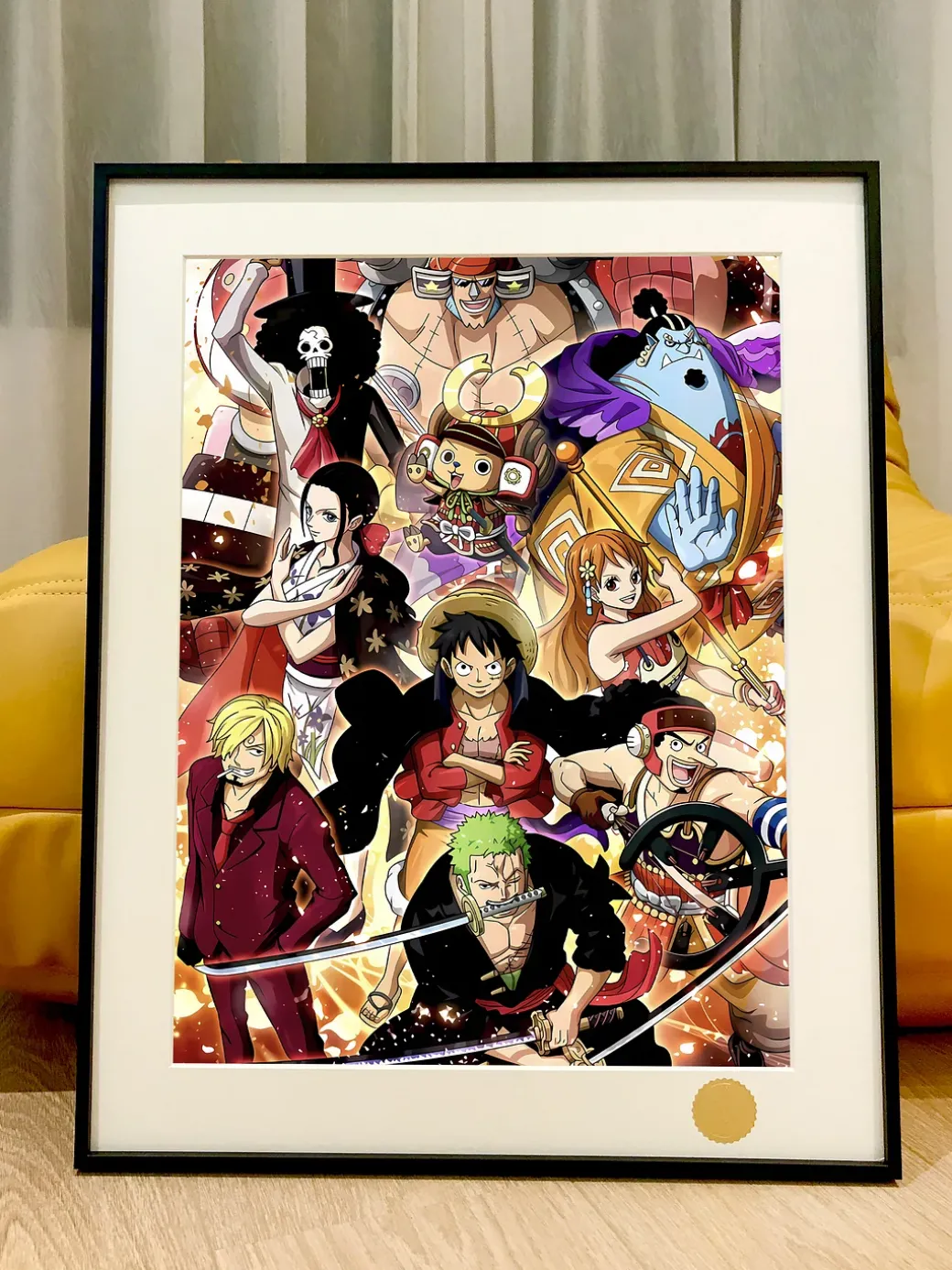 Characters of Straw Hat Pirates Decorative Painting - ONE PIECE - Xingkong Studio
