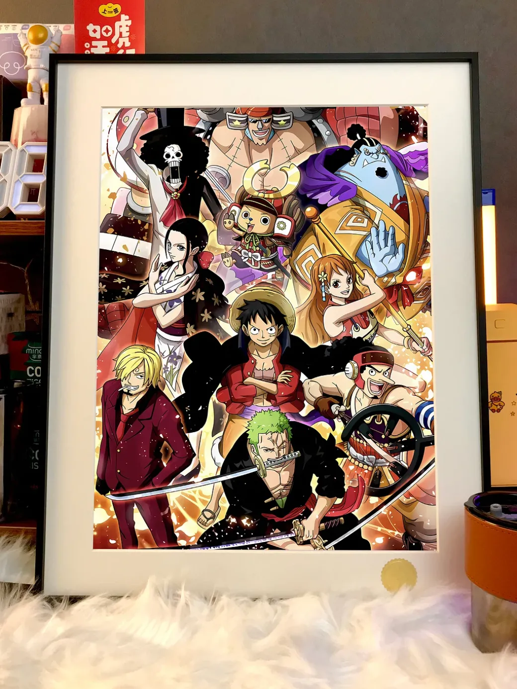 Characters of Straw Hat Pirates Decorative Painting - ONE PIECE - Xingkong Studio