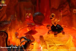 Charicific Valley with LED - Pokemon Resin Statue - sun Studio