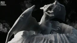 Charizard & Charicific Valley Vestige Ashtray - Pokemon Statue - Funny Studios