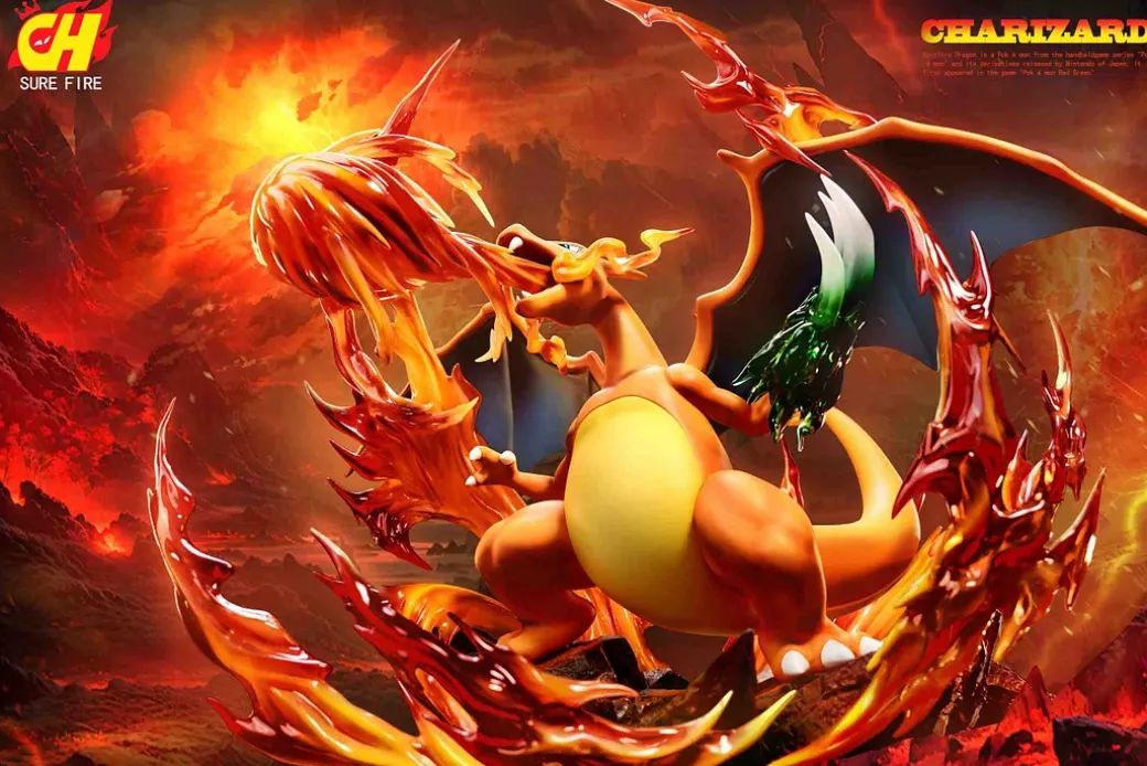 Charizard - Pokemon Resin Statue - SURE FIRE Studio