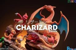 Charizard Family - Pokemon Resin Statue - PCHouse Studios