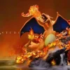 Charizard with LED - Pokemon Resin Statue - Gene Studios