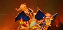 Charizard with LED - Pokemon Resin Statue - Gene Studios