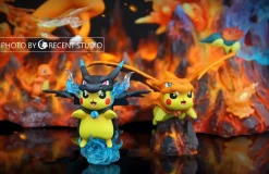Charizard X & Y with LED - Pokemon Resin Statue - Crescent-Studios