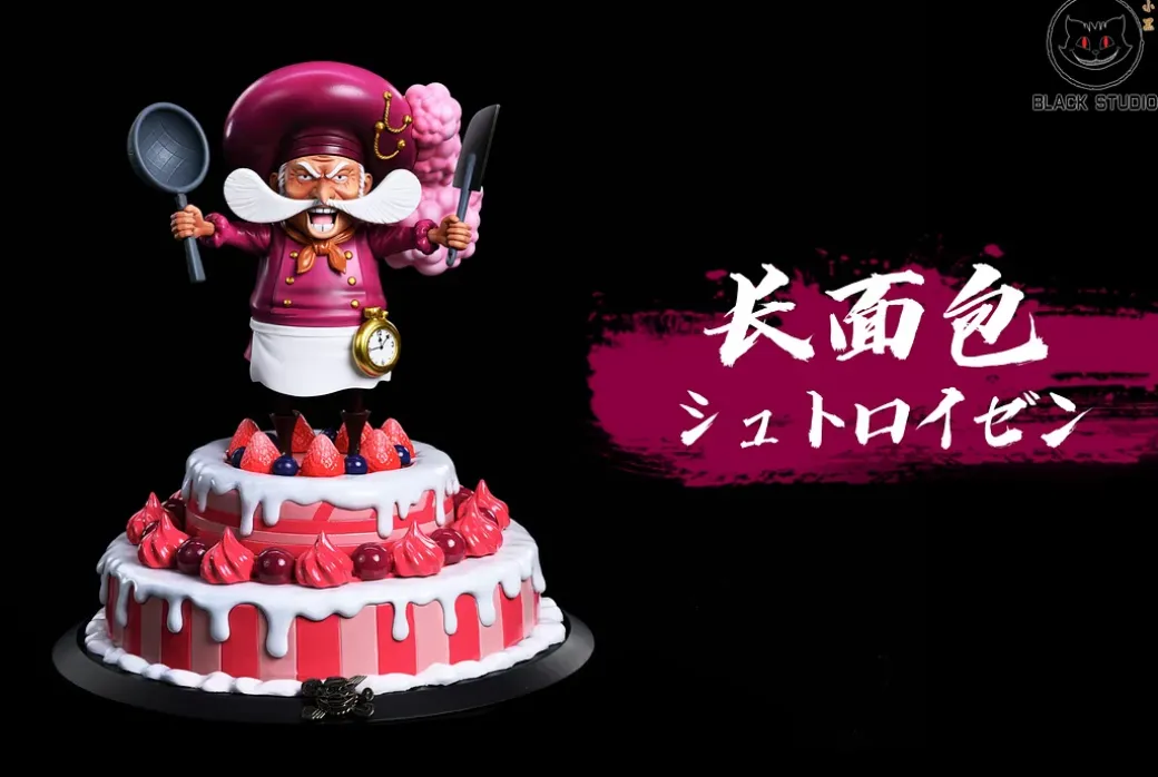 Charlotte Oven & Streusen - ONE PIECE Resin Statue - Black Studios