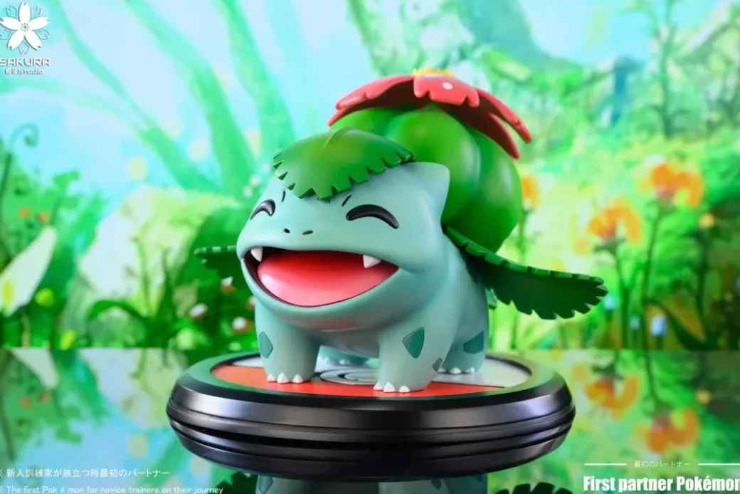 Charmander & Bulbasaur & Squirtle - Pokemon Resin Statue - YingHua Studio