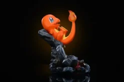 Charmander with LED - Pokemon Resin Statue - MengJingLing Studio