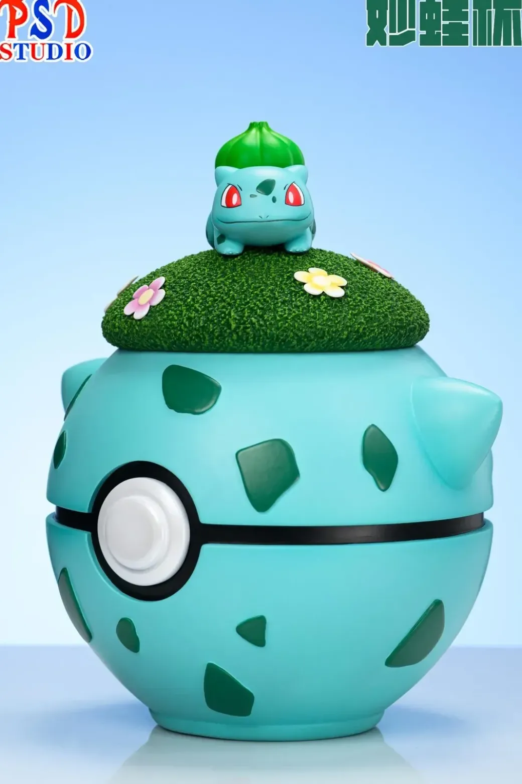 Cheers Series Bulbasaur Cup - Pokemon Resin Statue - PSD Studios